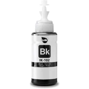 Compatible Epson 102 Black Ecotank Ink Bottle - (C13T03R140)