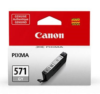 Canon Original CLI-571GY Grey Ink Cartridge (0389C001)