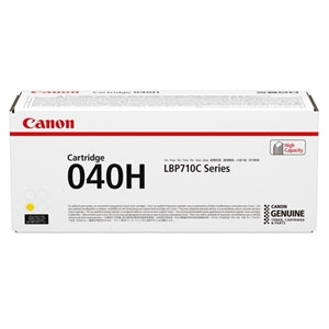 Canon Original 040H Yellow High Capacity Toner Cartridge (0455C001)