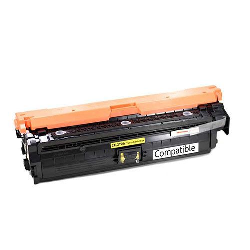 Compatible HP 650A Yellow Laser Toner Cartridge (CE272A)