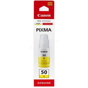 Canon Original GI-50Y Yellow Ink Bottle (3405C001)