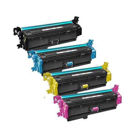 HP Compatible CF400X-CF403X (201X) BK/C/M/Y Toner Cartridge Set