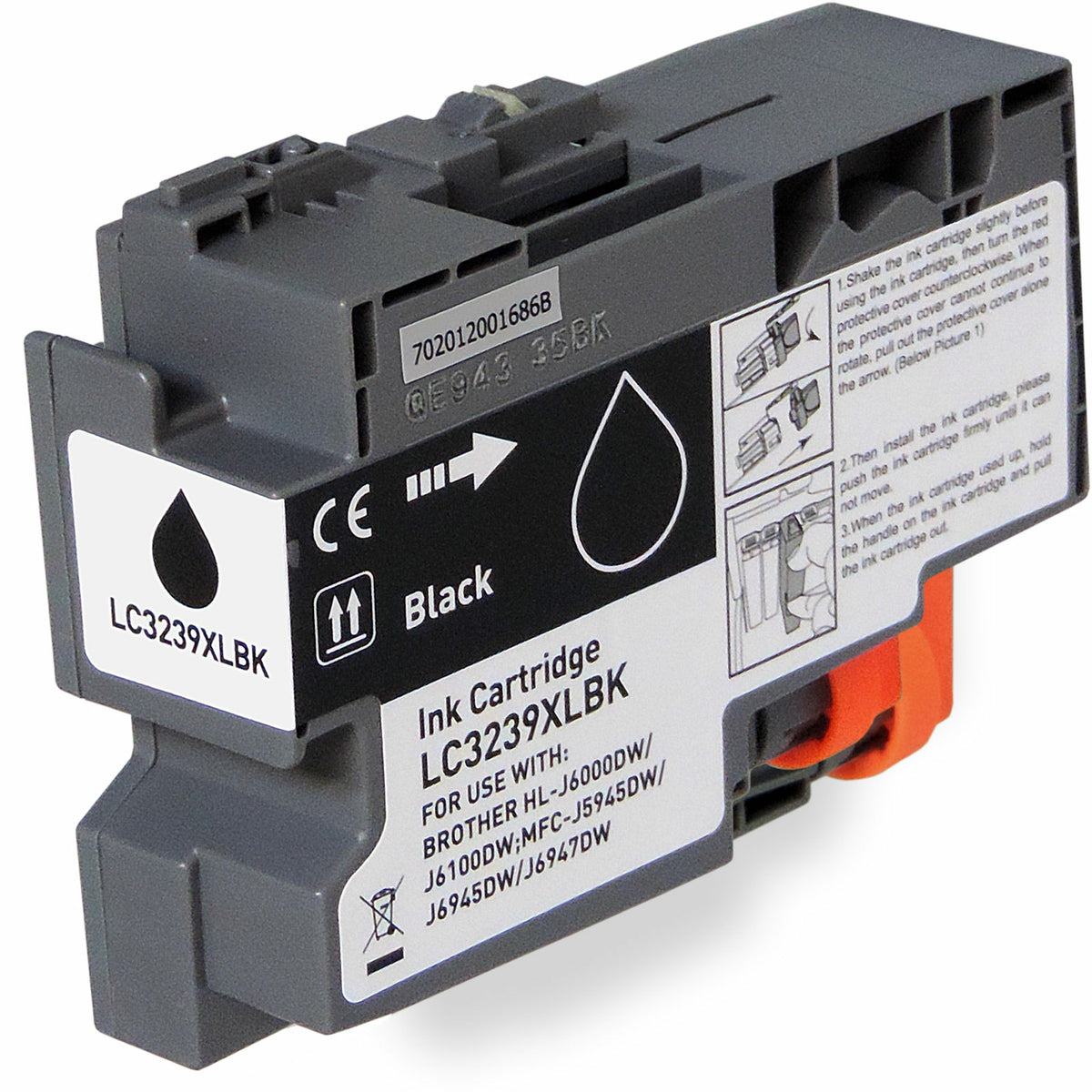 Brother Compatible LC3237XL-BK Black Ink Cartridge