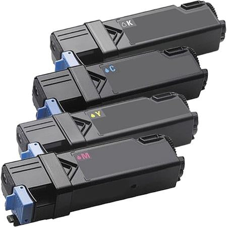 Dell Compatible 593-10258 593-10261 BK/C/M/Y Toner Cartridge Set