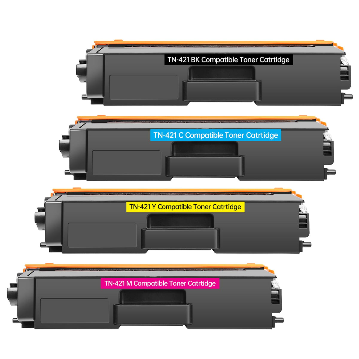 Compatible Brother TN-421  Colour Toner 4 Cartridge Multipack