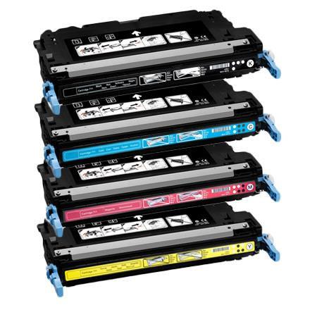 Canon Compatible 1657B002AA-1660B002AA (711) BK/C/M/Y Toner Cartridge Set