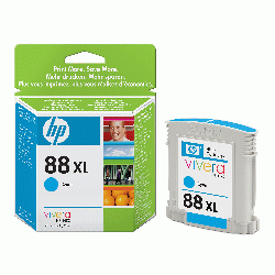 HP Original No. 88XL Cyan Ink Cartridge C9391AE