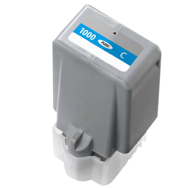 Compatible Canon PFI-1000C Cyan Ink Cartridge - (0547C001)