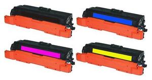 HP Compatible CE260A-CE263A BK/C/M/Y Toner Cartridge Set 647A