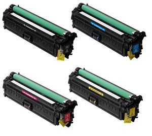 HP Compatible CE340A-CE343A (651A) BK/C/M/Y Toner Cartridge Set