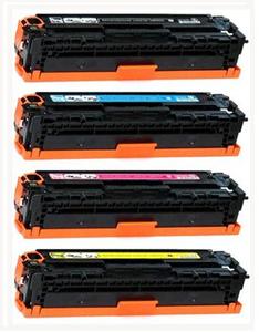 HP Compatible CE740A-CE743A (CE74) BK/C/M/Y Toner Cartridge Set 307A