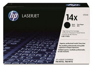 Original HP 14X Black High Capacity Toner Cartridge (CF214X)