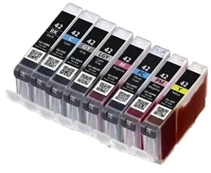 Compatible Canon CLI-42 8 Colour Ink Cartridge Multipack - (6384B010)