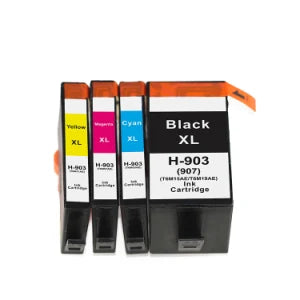 Compatible HP 907XL/903XL 4 Colour Ink Cartridge Multipack