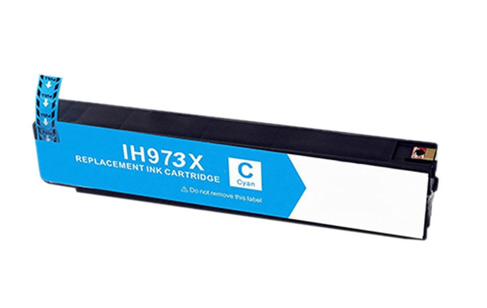 HP Remanufactured 973X Cyan High Capacity Inkjet Cartridge (F6T81AE)