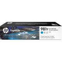 HP Original 981Y Cyan Extra High Capacity Inkjet Cartridge (L0R13A)