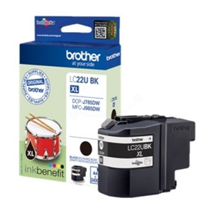 Brother Original LC22EBK Black Ink Cartridge