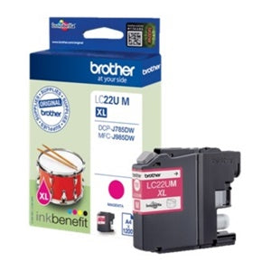 Brother Original LC22UM High Capacity Magenta Ink Cartridge