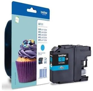 Brother Original LC123C Cyan Ink Cartridge