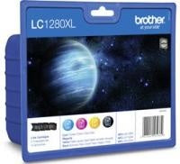 Brother Original LC1280XLVALBP Ink Cartridge Set (4)