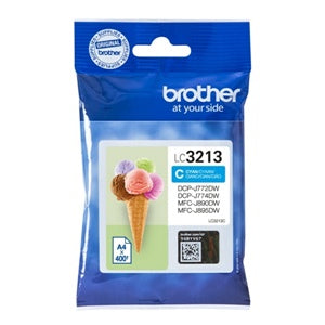 Brother Original LC3213C High capacity Cyan Ink Cartridge