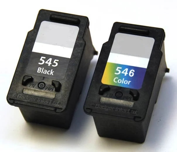 Canon Remanufactured PG-545XL CL-546XL Black Colour Cartridge Set