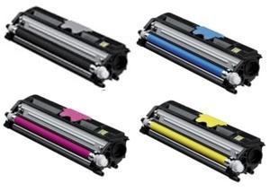 Konica Minolta QA0V30 BK/C/M/Y Toner Cartridge Set