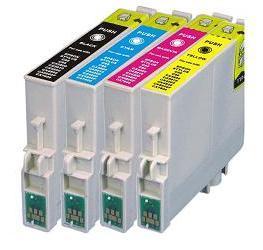 Epson Compatible T0551 T0556 Ink Cartridge Set