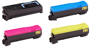 Kyocera Compatible TK570 BK/C/M/Y Toner Cartridge Set