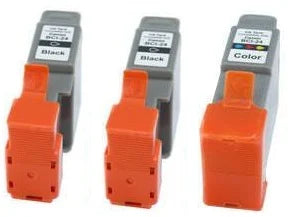 Canon Compatible BCI24 Black Colour Ink Cartridge Set