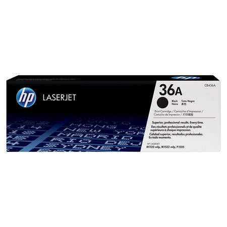 Original HP CB436A Black Toner Cartridge 36A