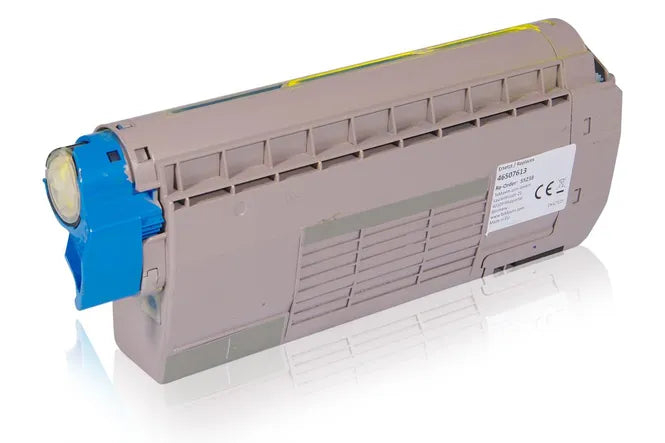 Compatible to OKI 46507613 / C712 Yellow Toner Cartridge